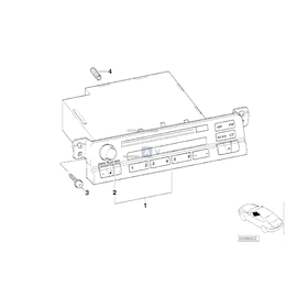 Radio BMW Business CD - 65126976886