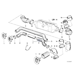 Przewód elastyczny powietrza - 64121365871