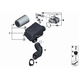 Oryginał BMW - 13717812948