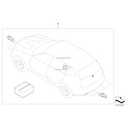 Oryginał BMW - 66200441069