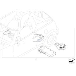 Oryginał BMW - 51210038724