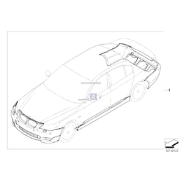 Oryginał BMW - 51117148585