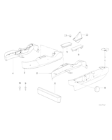 Osłona zewnętrzna, prawa - 52101950412