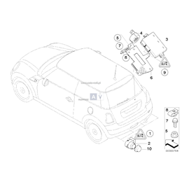 Oryginał BMW - 66207304083