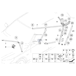 Drążek reakcyjny lewy - 51618042815