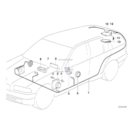 Oryginał BMW - 61128373095