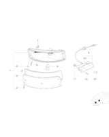 Szkło lampy prawe - 63139069124