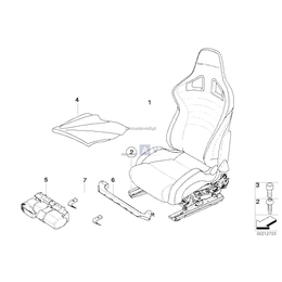 Fotel sportowy prawy - 52100442126