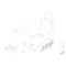 Fotel sportowy prawy - 52100442126