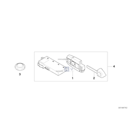 Set of keys with CAS control unit - 51210036790