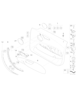 Klamka wewnętrzna prawa - 51417157440