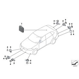 Oryginał BMW - 66207986029