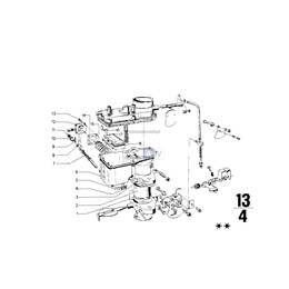 Solex 38-40 Pdsi, Przepustnica - 13111262979