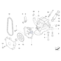 Oryginał BMW - 11131406864