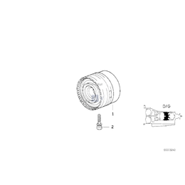 Śruba torx - 24231219513