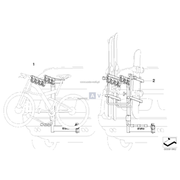 Uchwyt roweru - 82110393954