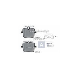 KLOCKI HAM. BMW T. 5/7/8/X3/X5/X6/X7 3,0-6,6 WERSJA M 17-