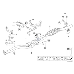 Oryginał BMW - 18307541848