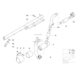 Oryginał BMW - 13417831793