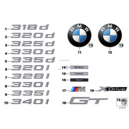 Oryginał BMW - 51147351971