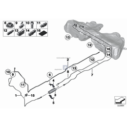 Oryginał BMW - 16127202598