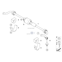 Oryginał BMW - 37126780012