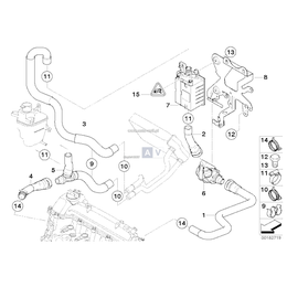 Przewód zw. przepływu-grzejnik elektr. - 64216952803