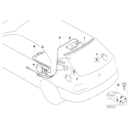 Oryginał BMW - 61126907455