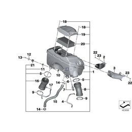 Oryginał BMW - 13718523907