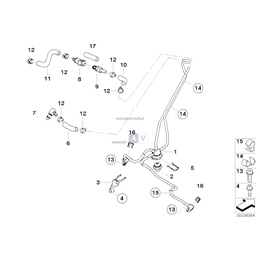 Regulator ciśnienia paliwa BMW K25 K26 K27 K28 K29 K41 - 13531465107