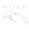 Listwa drewniana tablicy przyrz. prawa - 51458211434