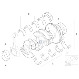 Oryginał BMW - 11217512505