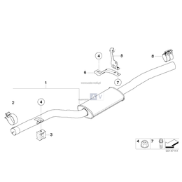 Oryginał BMW - 18307796188