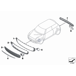 Oryginał BMW - 51117250787