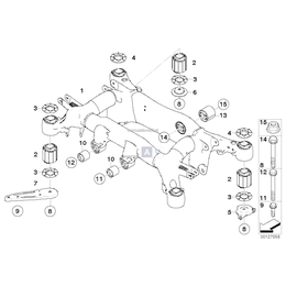 Dla samochodów z Dynamic Drive, Łącznik prawy - 33316765784