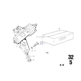 Zestaw mont.hydraul.układ kierown. - 32131108613