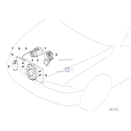 Oryginał BMW - 64552245412