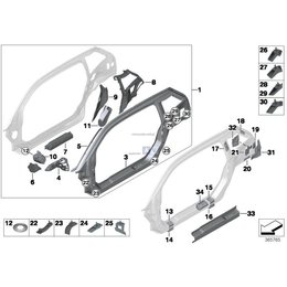Oryginał BMW - 41007359006