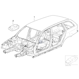 Oryginał BMW - 41007000116