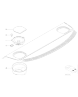 Osłona głośnika systemu stereo/HiFi - 51468231394