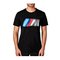 Koszulka z logo BMW M, czarna, męska, rozmiar M - 80142466257