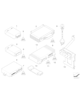 Sterownik audio przedn. koguta - 61357245961