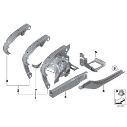 Oryginał BMW - 41102157318