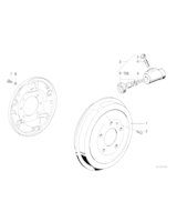 Kpl. uszczelek cylinderka ham. - 34211117344