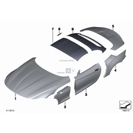 Oryginał BMW - 41007225135