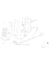 Przewód telefonu samoch. - 61126907674