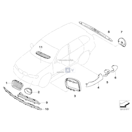 Oryginał BMW - 51137124815