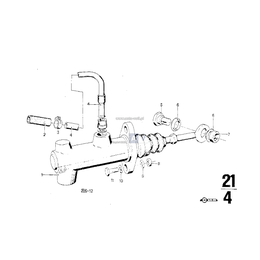 Pompa sprzęgła - 21521100784