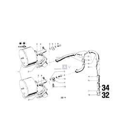 Zestaw naprawczy zespołu wspom. ham. - 34331112187