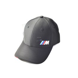 Czapka bejsbolówka BMW M czarna z kolorowym logo - 80162410913